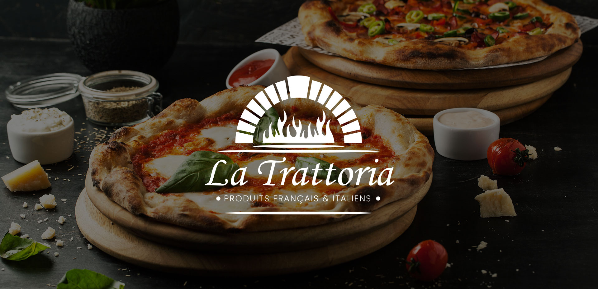 La Trattoria Pâtes et salades à Saint Symphorien - La Trattoria